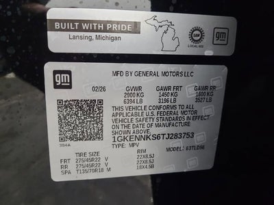 2026 GMC Acadia Elevation