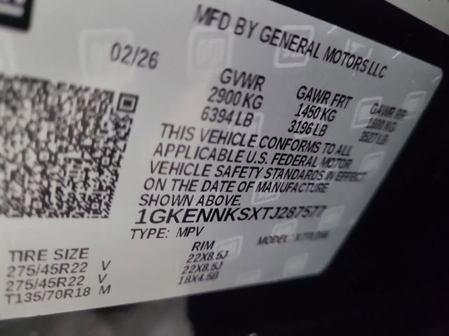 2026 GMC Acadia Elevation