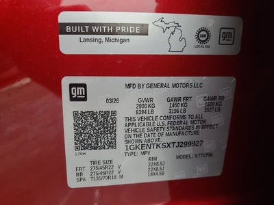 2026 GMC Acadia Denali Ultimate