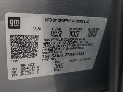 2026 GMC Yukon Denali Ultimate