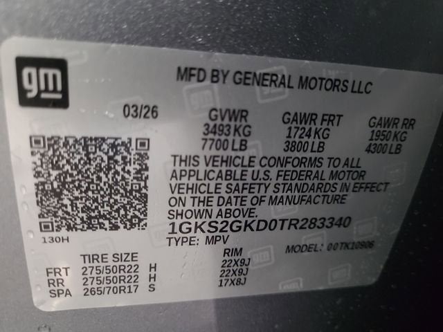 2026 GMC Yukon XL Elevation