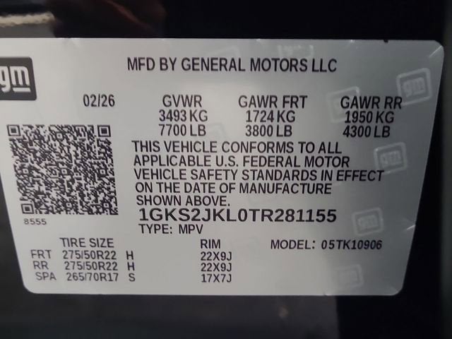 2026 GMC Yukon XL Denali