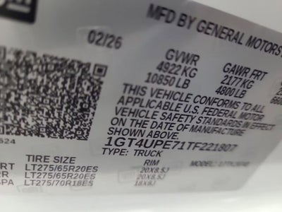 2026 GMC Sierra 2500 HD AT4