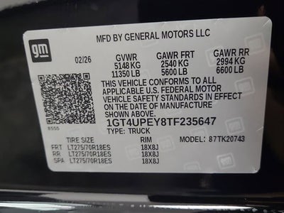 2026 GMC Sierra 2500 HD AT4