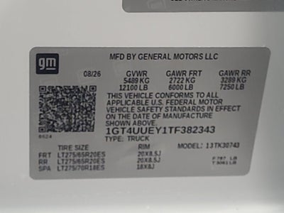 2026 GMC Sierra 3500 HD SLT