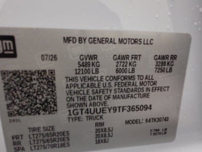 2026 GMC Sierra 3500 HD SLT