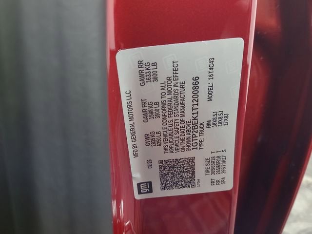 2026 GMC Canyon Elevation