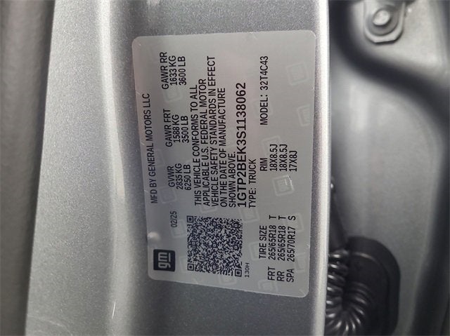 2025 GMC Canyon Elevation