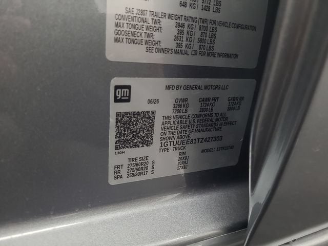 2026 GMC Sierra 1500 AT4