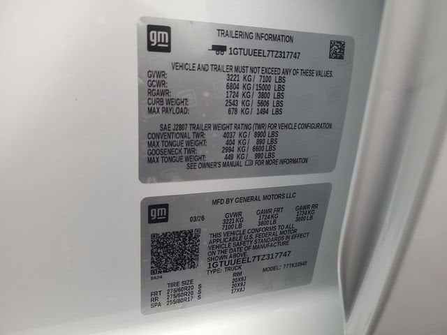 2026 GMC Sierra 1500 AT4