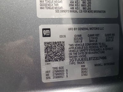 2026 GMC Sierra 1500 AT4