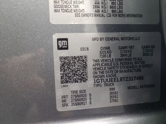 2026 GMC Sierra 1500 AT4