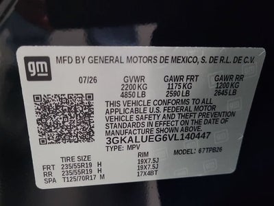 2027 GMC Terrain Elevation