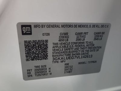 2027 GMC Terrain Elevation