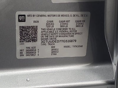 2026 GMC Sierra 1500 SLT