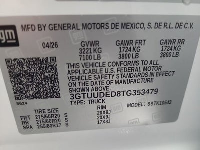 2026 GMC Sierra 1500 SLT