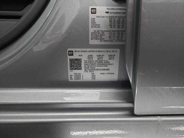 2026 GMC Sierra 1500 SLT