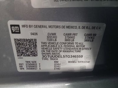 2026 GMC Sierra 1500 SLT