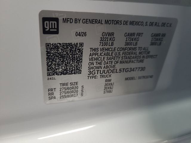 2026 GMC Sierra 1500 SLT