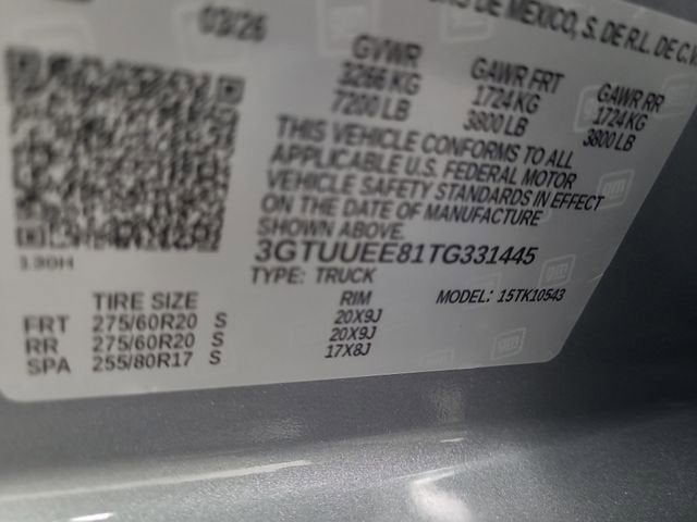 2026 GMC Sierra 1500 AT4
