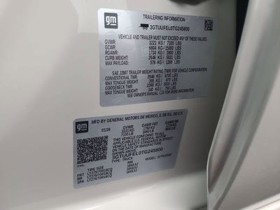 2026 GMC Sierra 1500 AT4X