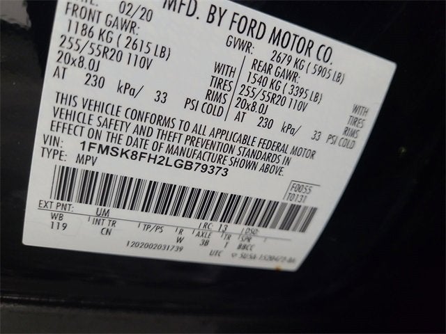 2020 Ford Explorer Limited