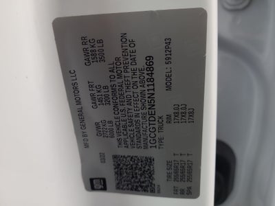 2022 Chevrolet Colorado Z71