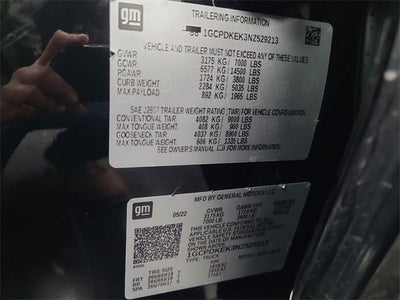 2022 Chevrolet Silverado 1500 LT (2FL)