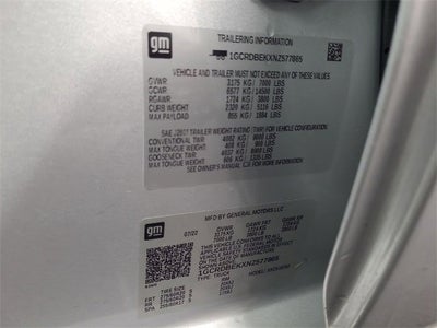 2022 Chevrolet Silverado 1500 Custom