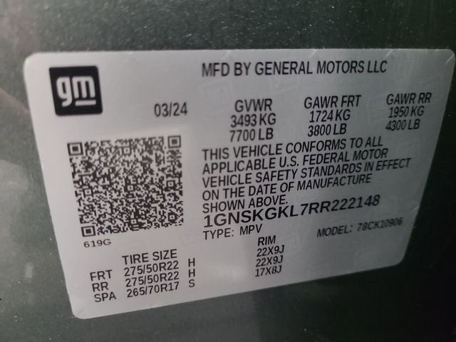 2024 Chevrolet Suburban High Country