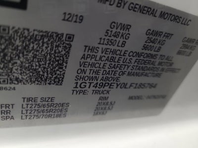 2020 GMC Sierra 2500 HD AT4