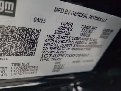2025 GMC Sierra 2500 HD AT4