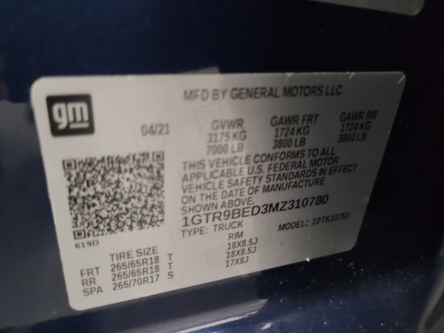 2021 GMC Sierra 1500 SLE