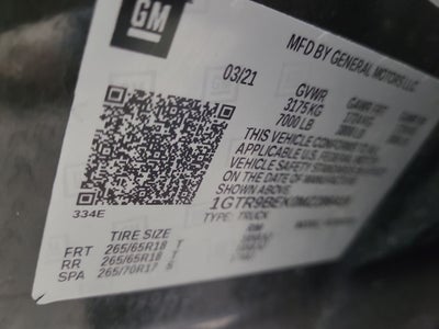 2021 GMC Sierra 1500 SLE