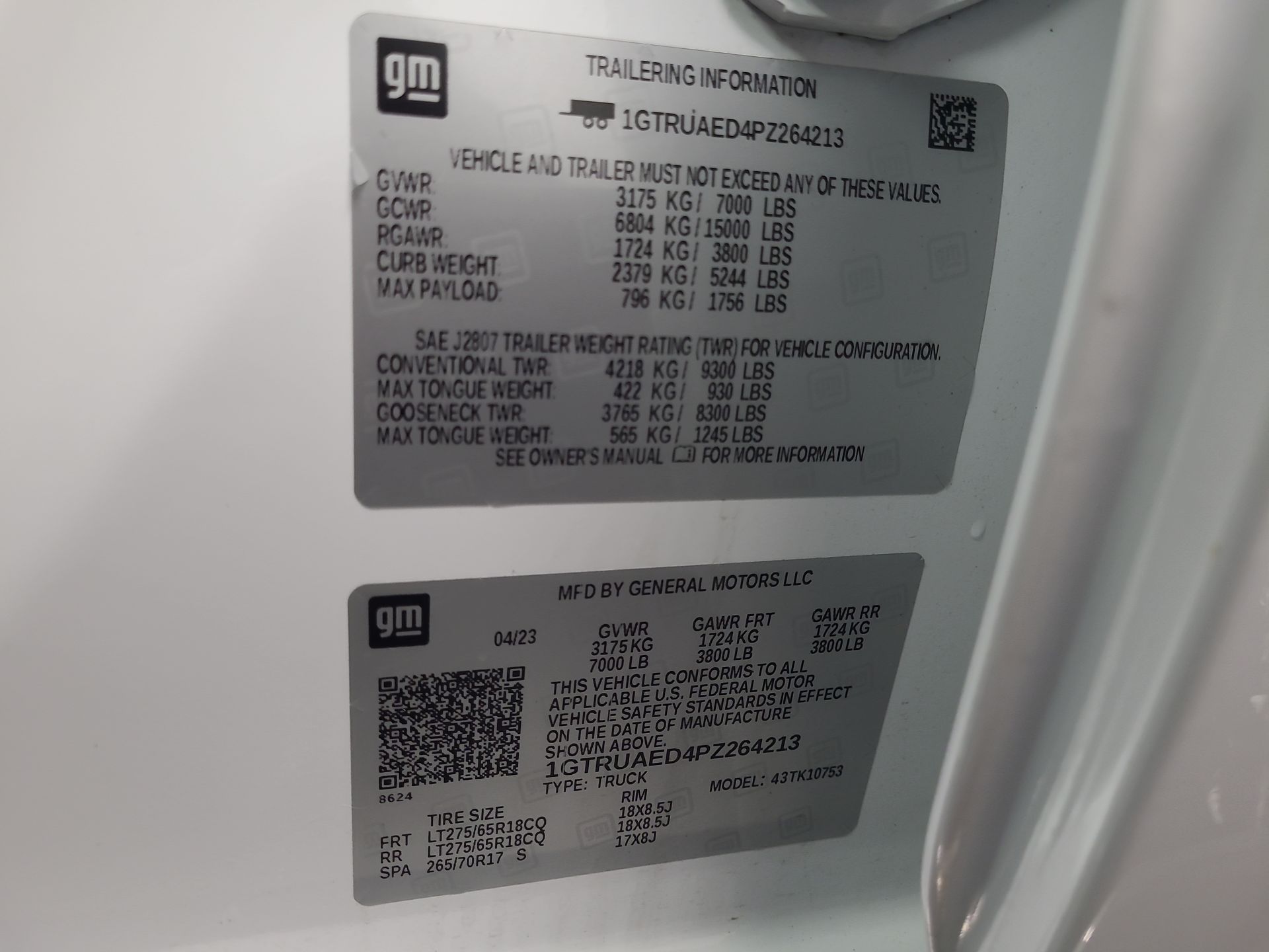 2023 GMC Sierra 1500 Pro