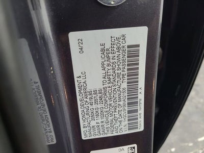 2022 Honda Accord Hybrid EX-L