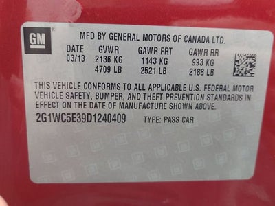 2013 Chevrolet Impala LTZ