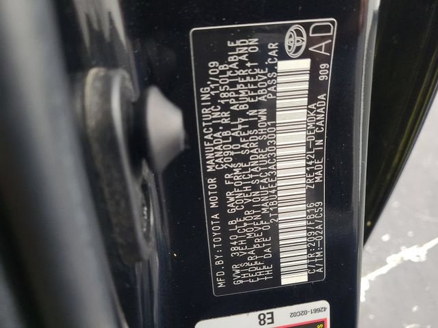 2010 Toyota Corolla Base