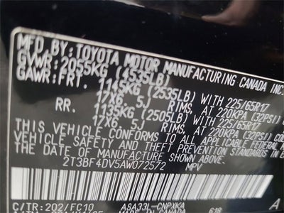 2010 Toyota RAV4 Base