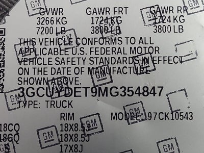 2021 Chevrolet Silverado 1500 LT