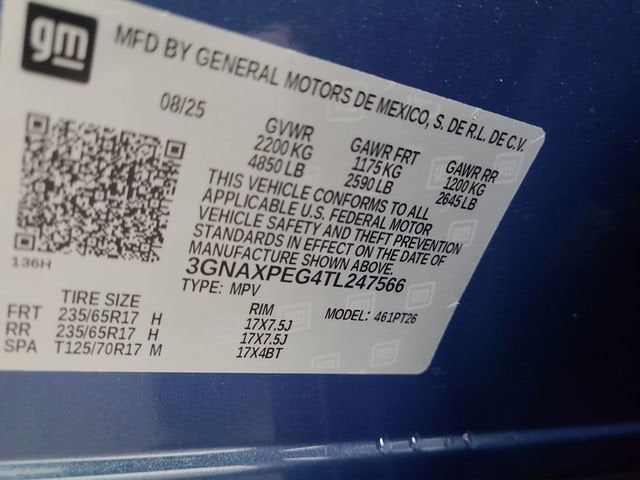 2026 Chevrolet Equinox LT