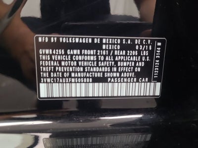 2015 Volkswagen Golf SportWagen TSI S