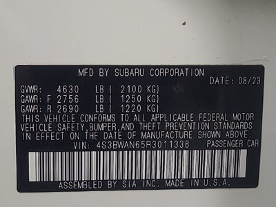 2024 Subaru Legacy Limited