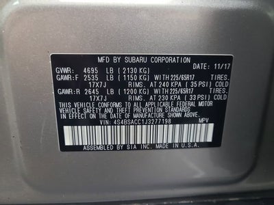 2018 Subaru Outback Premium