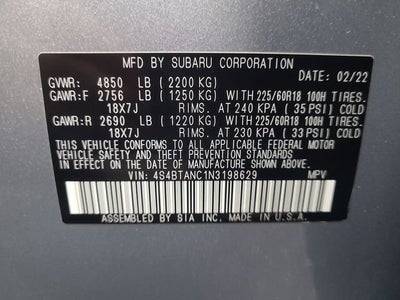 2022 Subaru Outback Limited