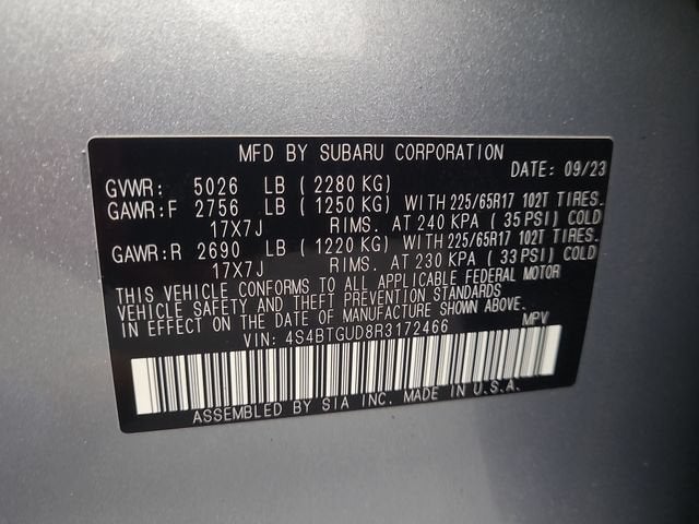 2024 Subaru Outback Wilderness