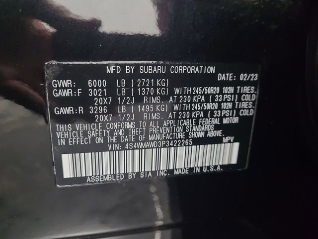 2023 Subaru Ascent Touring