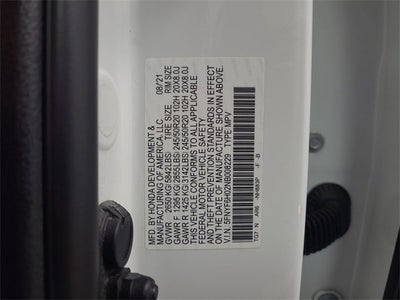 2022 Honda Pilot Elite