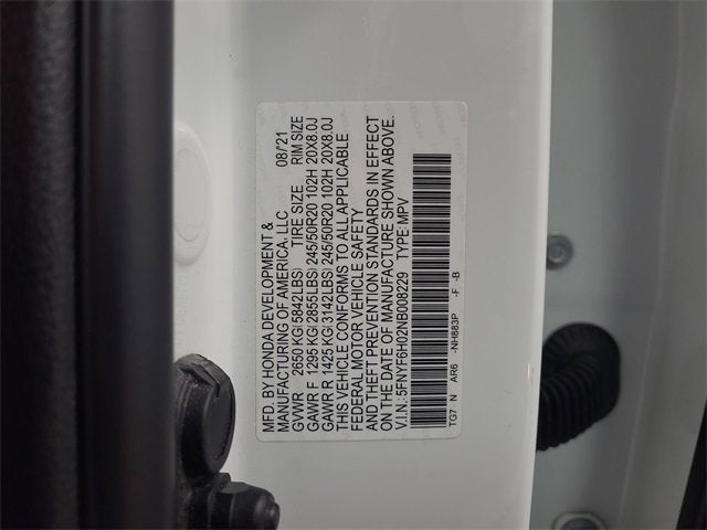 2022 Honda Pilot Elite