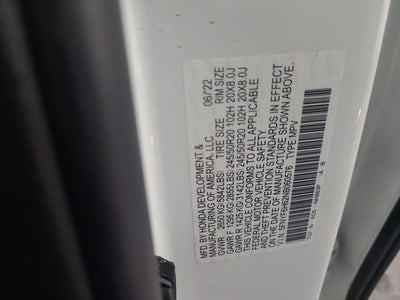 2022 Honda Pilot Touring 7-Passenger